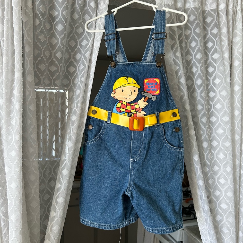 Vintage/Y2k bob the builder overalls